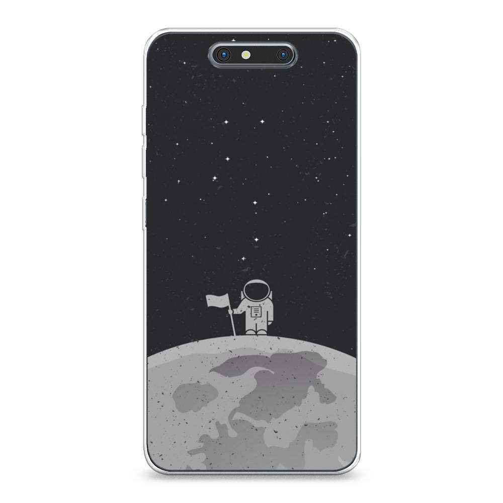 

Чехол Awog на ZTE Blade V8 / ЗТЕ Блэйд V8 "Первый на Луне", 131250-4