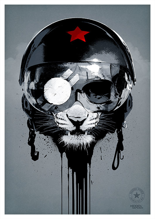 

Большой постер на стену Eye of the Tiger 50х70 см без рамы, ROEYE