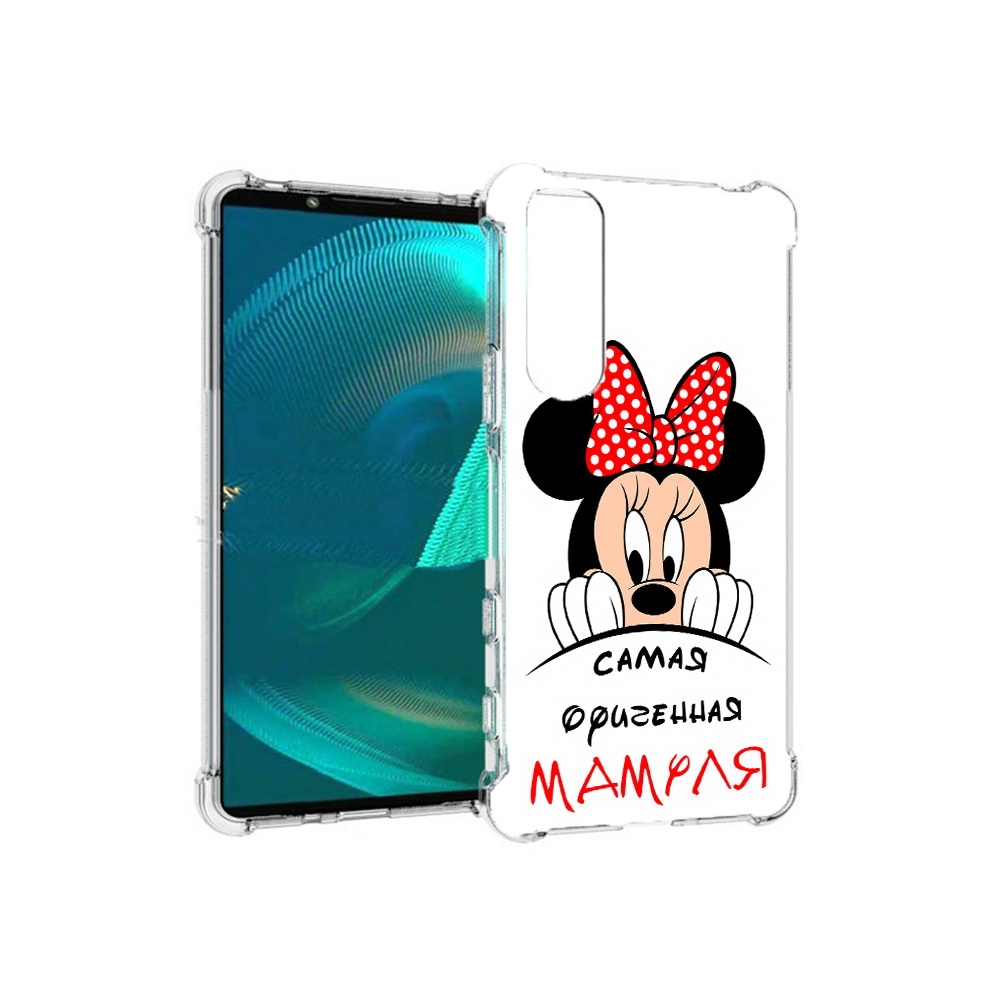 

Чехол MyPads Tocco для Sony Xperia 5 III Самая лучшая мамуля Мини Маус (PT172137.231.152), Прозрачный, Tocco