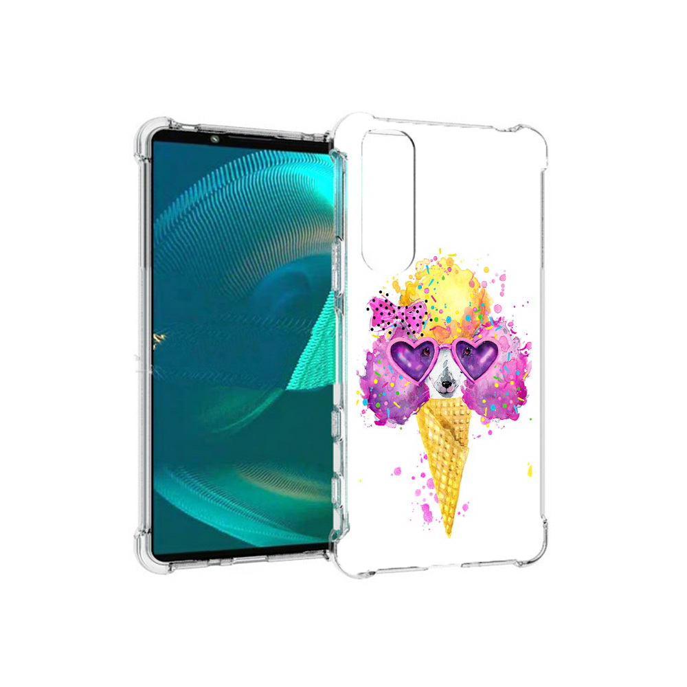 

Чехол MyPads Tocco для Sony Xperia 5 III Рожок (PT172137.231.146), Прозрачный, Tocco