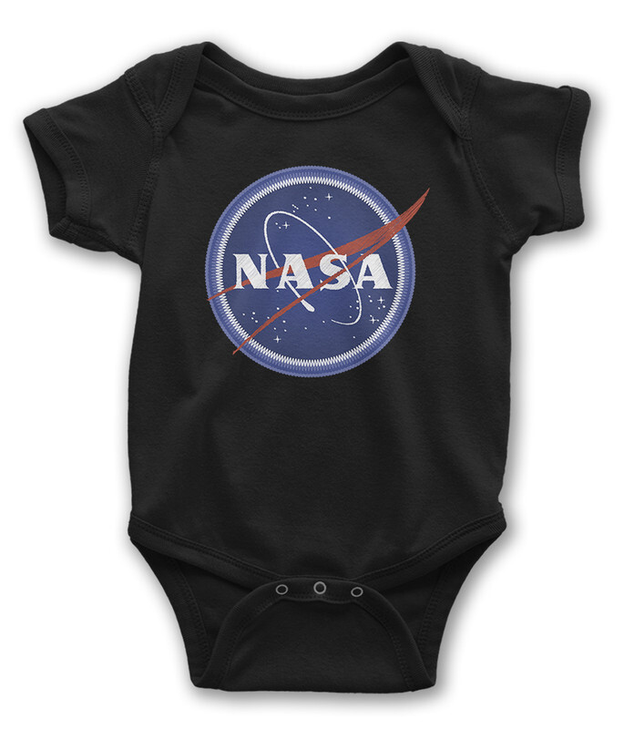 Боди детское WILD CHILD НАСА / NASA / Космос, цв.черный р.68