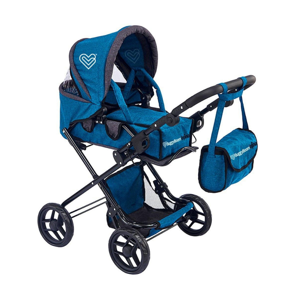 

Коляска для куклы Buggy Boom Infinia трансформер, классическая 77*42*87 см 8459