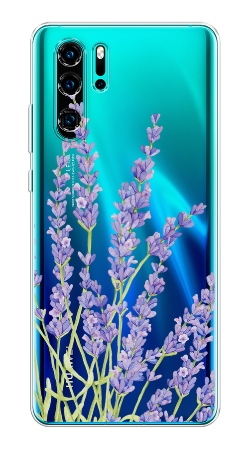 

Чехол на Huawei P30 Pro "Лавандовые стебли", Фиолетовый;зеленый, 67650-1