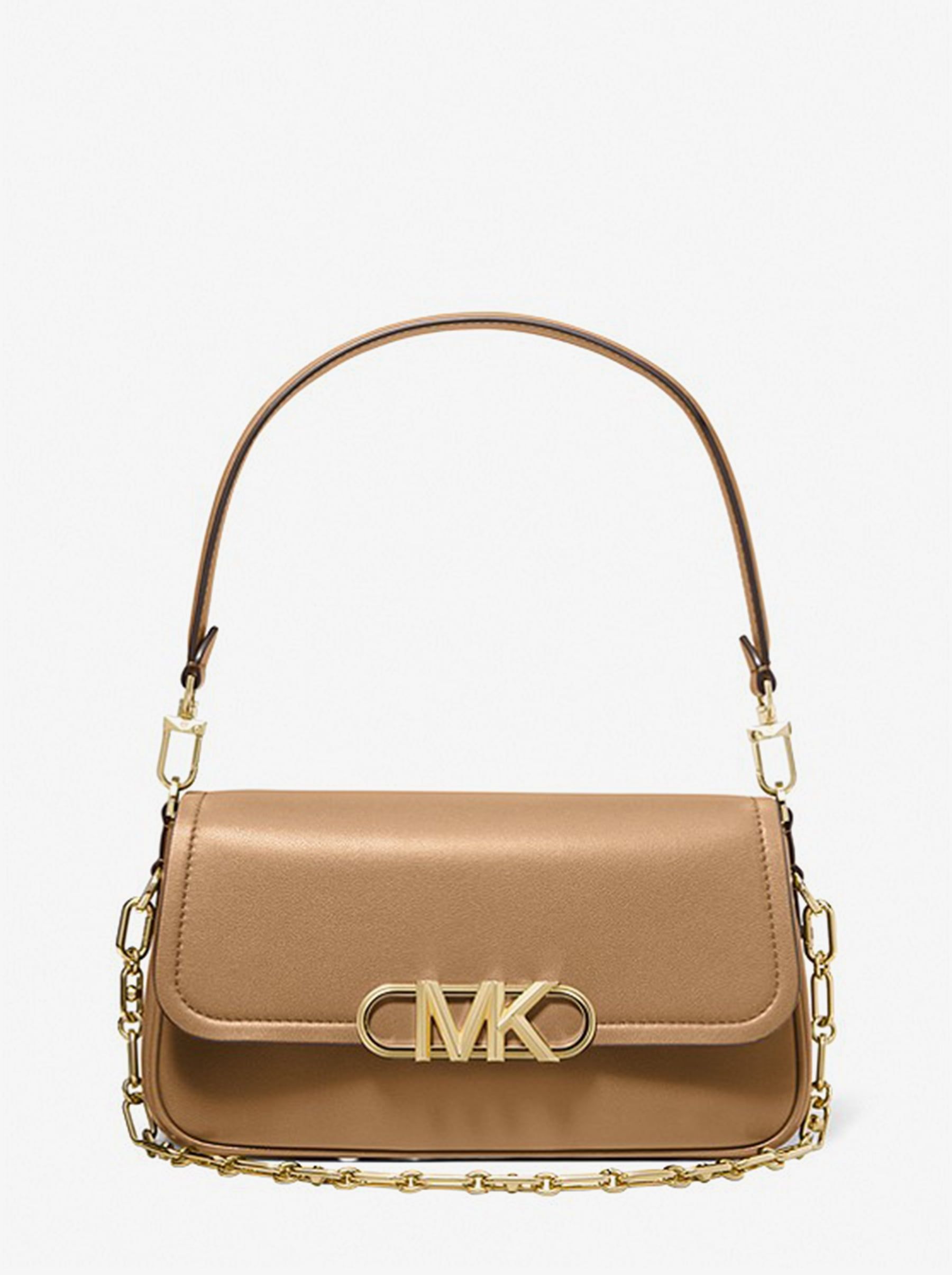 

Сумка женская Michael Kors Parker_B00642 коричневая;золотистая, Коричневый, Parker_B00642