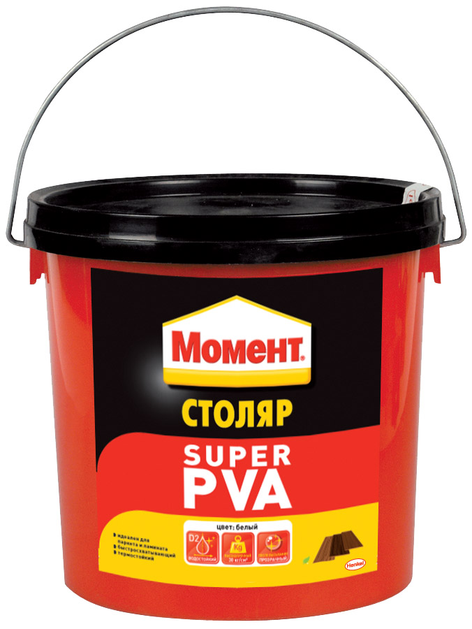 фото Клей момент столяр super pva, 3 кг