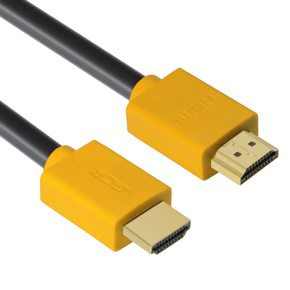 фото Кабель gcr hdmi v1.4 4k fullhd для монитора ps4 контакты 1,5м