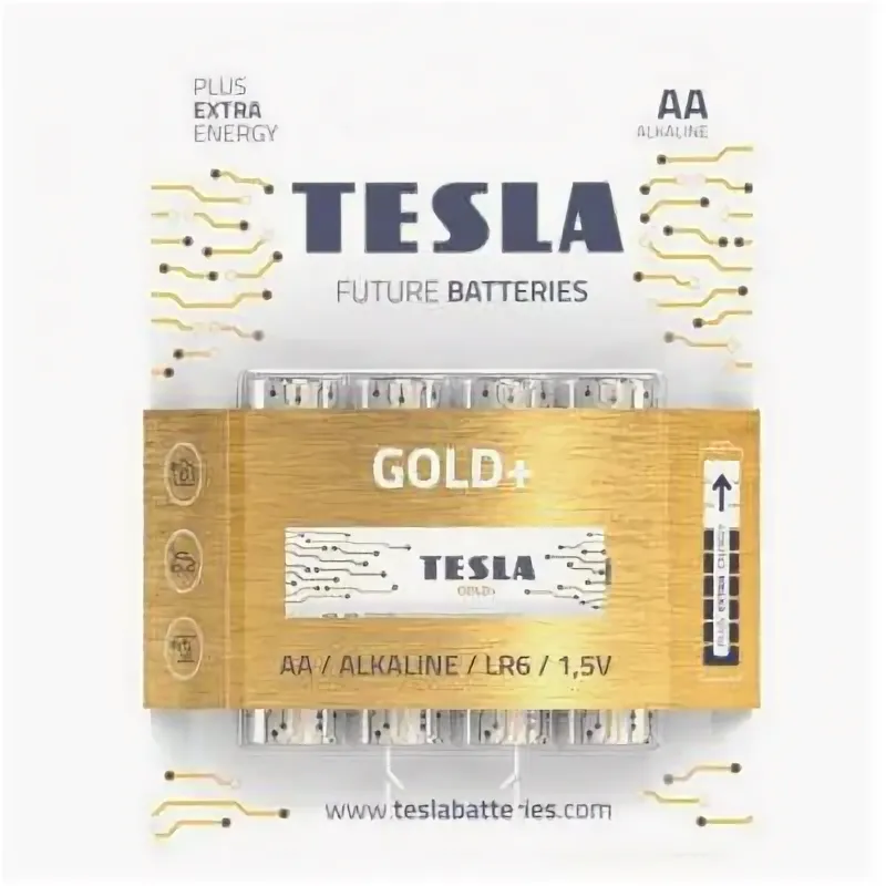 

Батарейка Tesla Gold AA