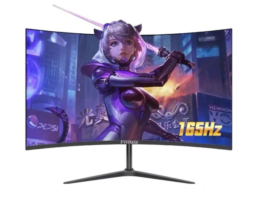 

27" Монитор FYHXele изогнутый 19201080 Full HD VA, Белый, 500026
