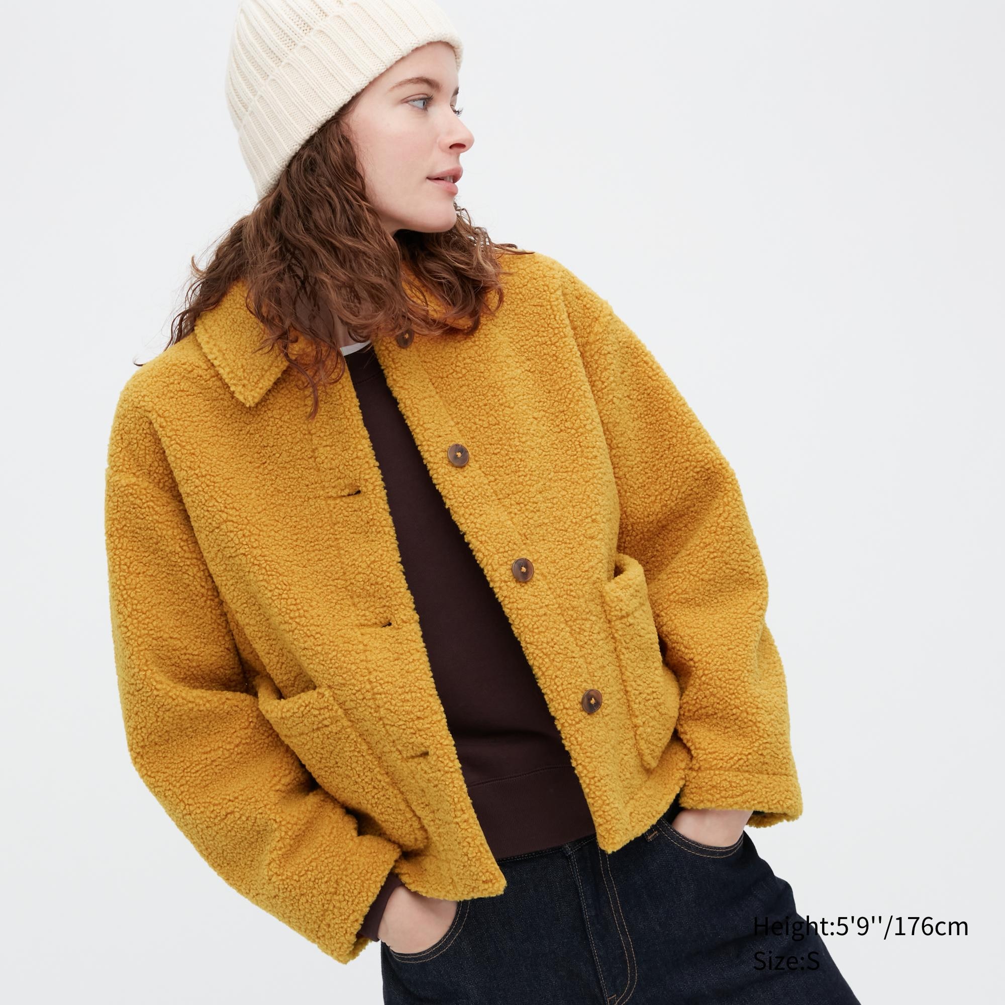 

Жакет женский UNIQLO 449758COL47 желтый L (доставка из-за рубежа), 449758COL47