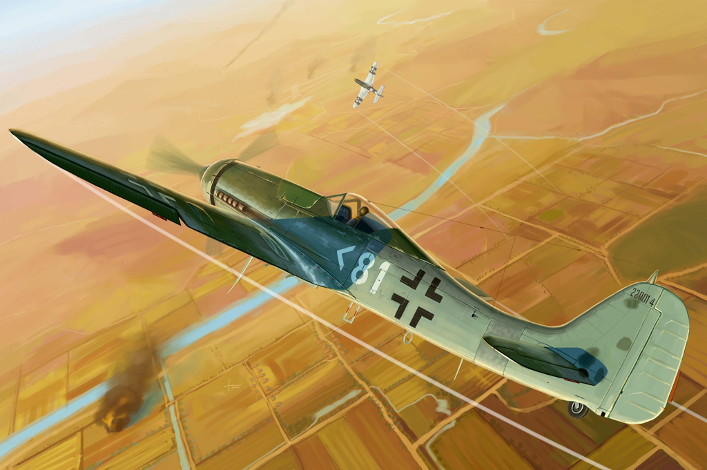 

Сборная модель HobbyBoss 1/48 Самолёт Focke-Wulf Fw 190D-11 81718