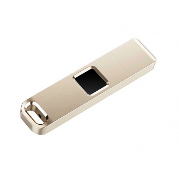 

Флэш-накопитель USB с отпечатком пальца 32 Гб (Золотой), 263327