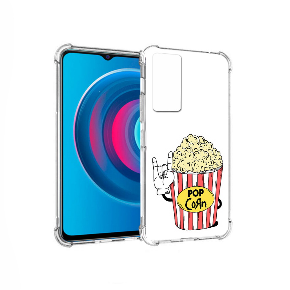 

Чехол MyPads Tocco для Vivo Y74s крутой попкорн (PT224892.430.427), Прозрачный, Tocco