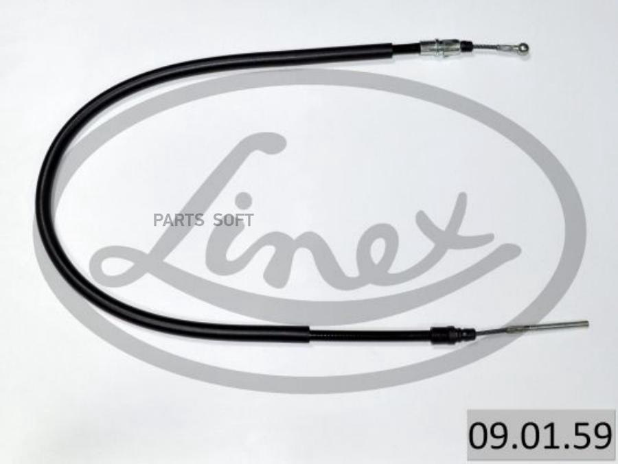 

LINEX Трос стояночного тормоза лев CITROEN: C8 05-, FIAT: ULYSSE, LANCIA: PHEDRA 05-