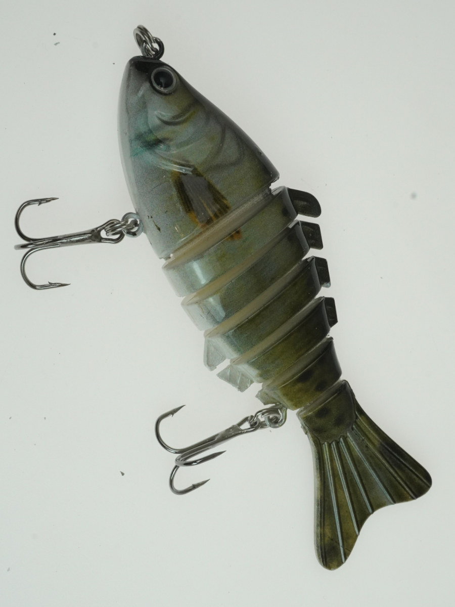 

Воблер FISHING LURE Свимбейт 10см, 15,5гр, цв.13 кр. 4, Зеленый, FISHING LURE 1