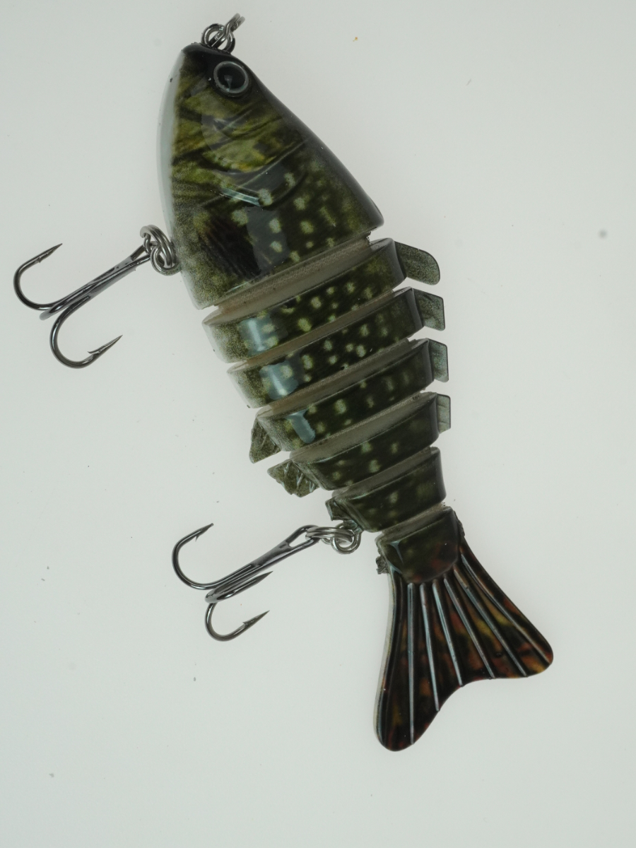 

Воблер FISHING LURE Свимбейт 10см, 15,5гр, цв.12 кр. 4, Зеленый, FISHING LURE 1