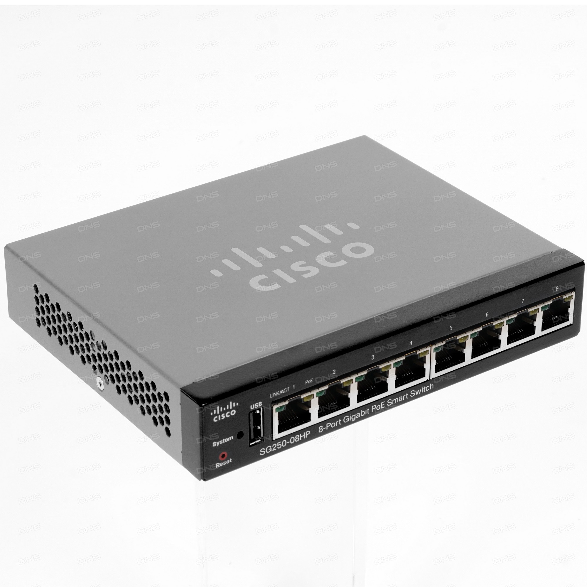 

Коммутатор Cisco SB SG250-08HP, 650528367