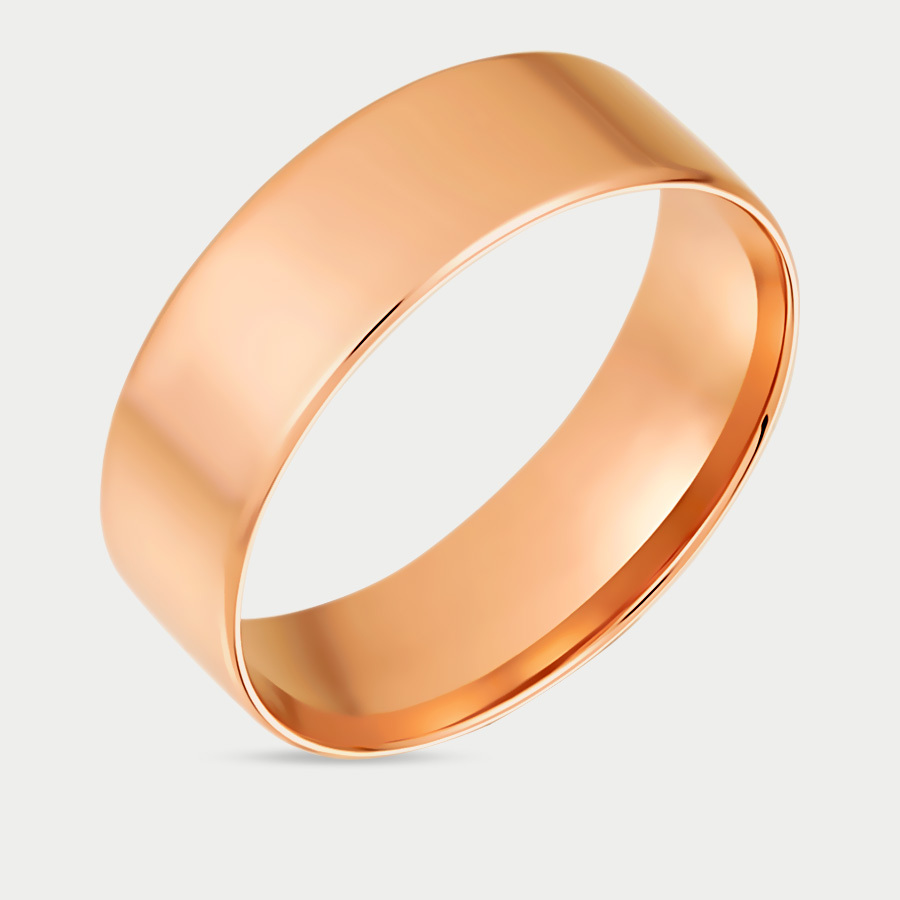 Кольцо из розового золота р. 18 Магнат КЕ17006