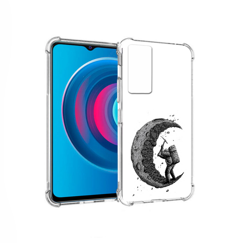 

Чехол MyPads Tocco для Vivo Y74s камненная луна (PT224892.430.384), Прозрачный, Tocco