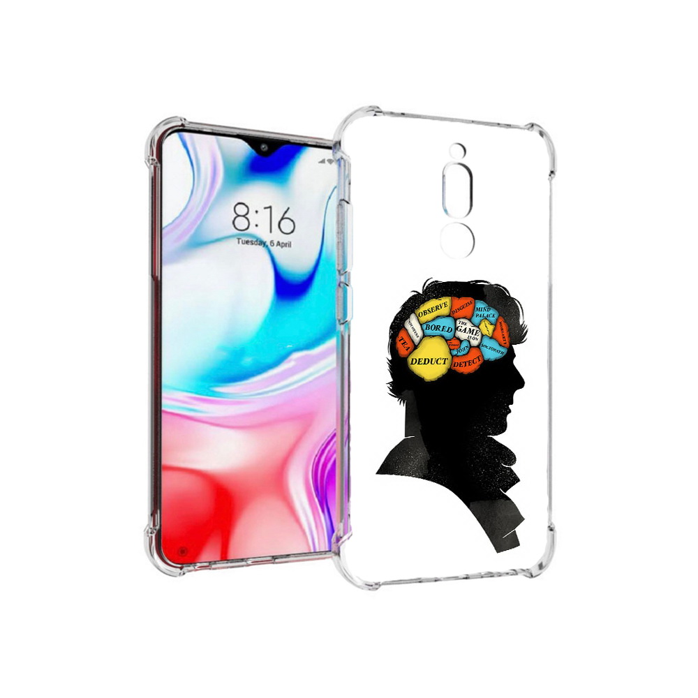 

Чехол MyPads Tocco для Xiaomi Redmi 8 темный рисунок (PT138911.300.640), Прозрачный, Tocco