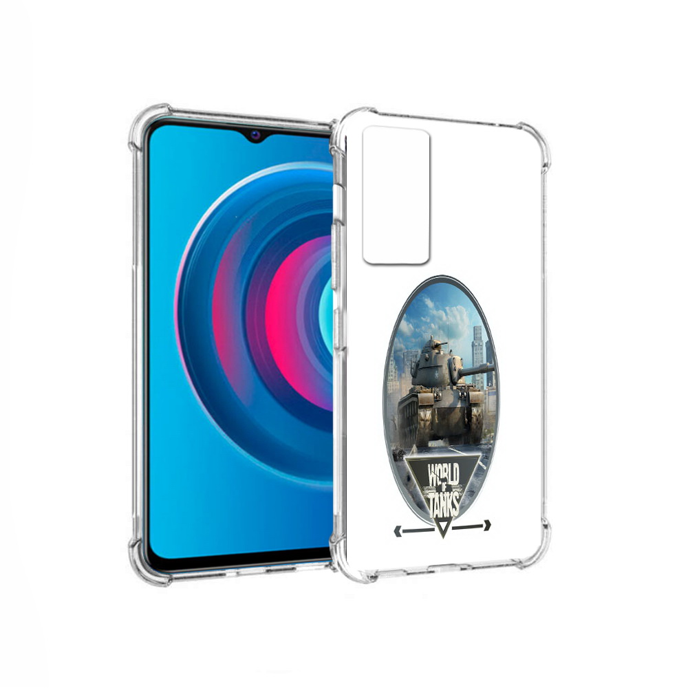 

Чехол MyPads Tocco для Vivo Y74s игра с танками (PT224892.430.375), Прозрачный, Tocco