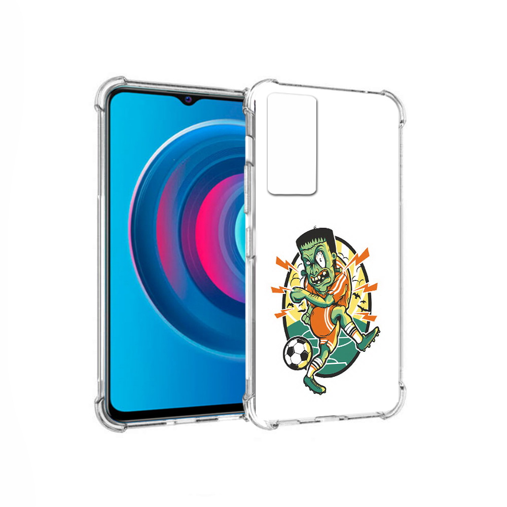 

Чехол MyPads Tocco для Vivo Y74s зомби футболист (PT224892.430.368), Прозрачный, Tocco