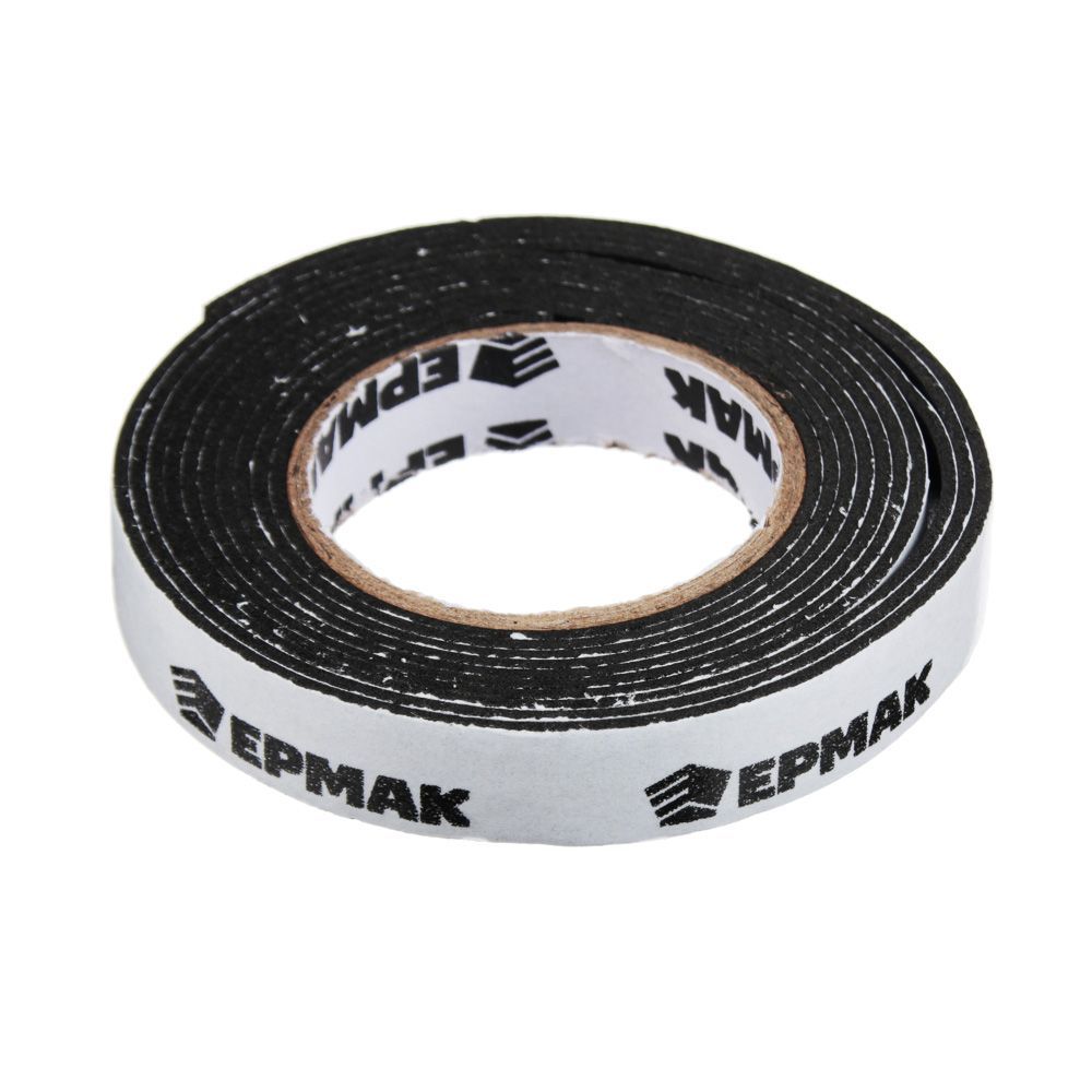 

Клейкая лента Ермак Двухсторонняя 12mm x 2m Black 472-015, 472-015