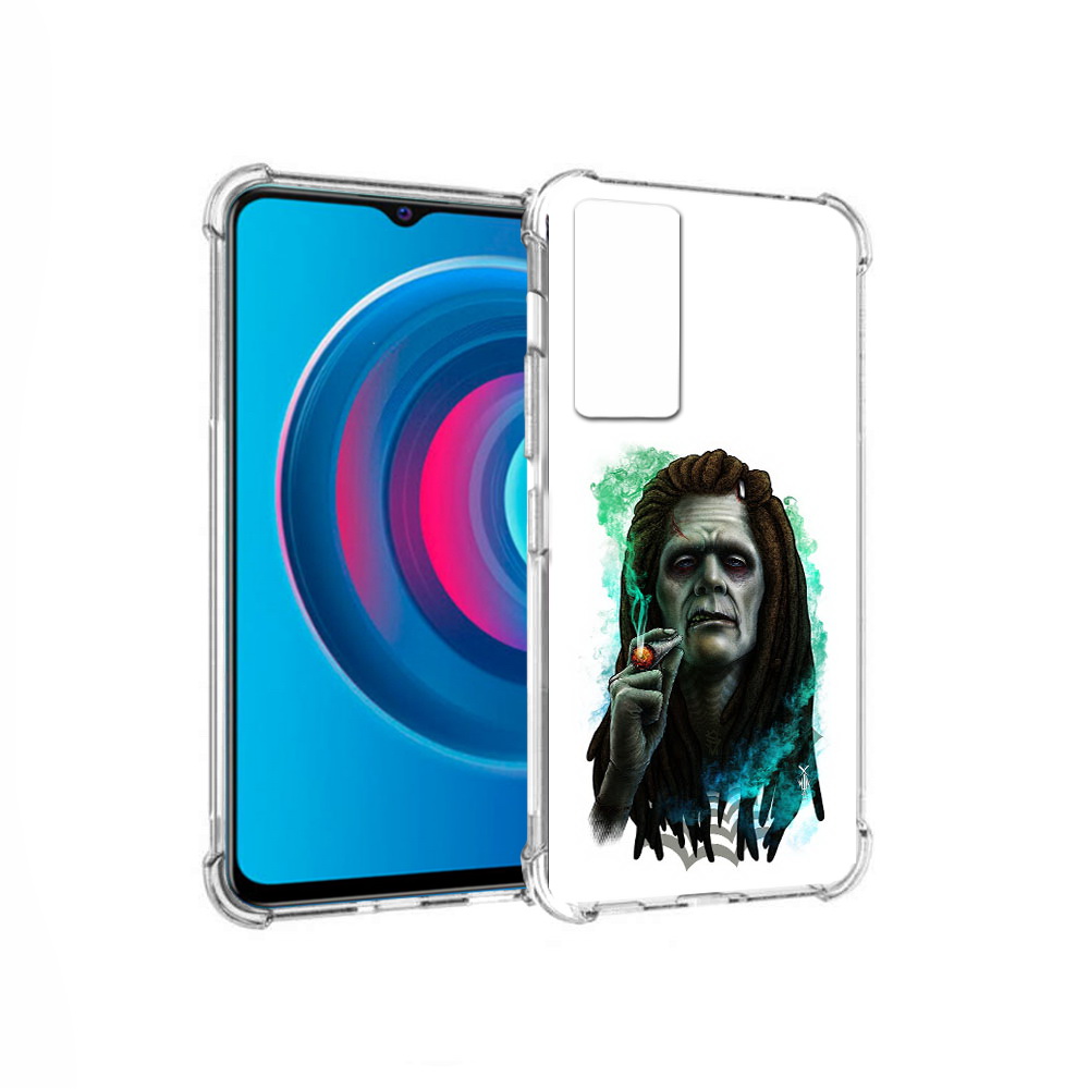 

Чехол MyPads Tocco для Vivo Y74s зеленый мужчина с сигаретой (PT224892.430.360), Прозрачный, Tocco