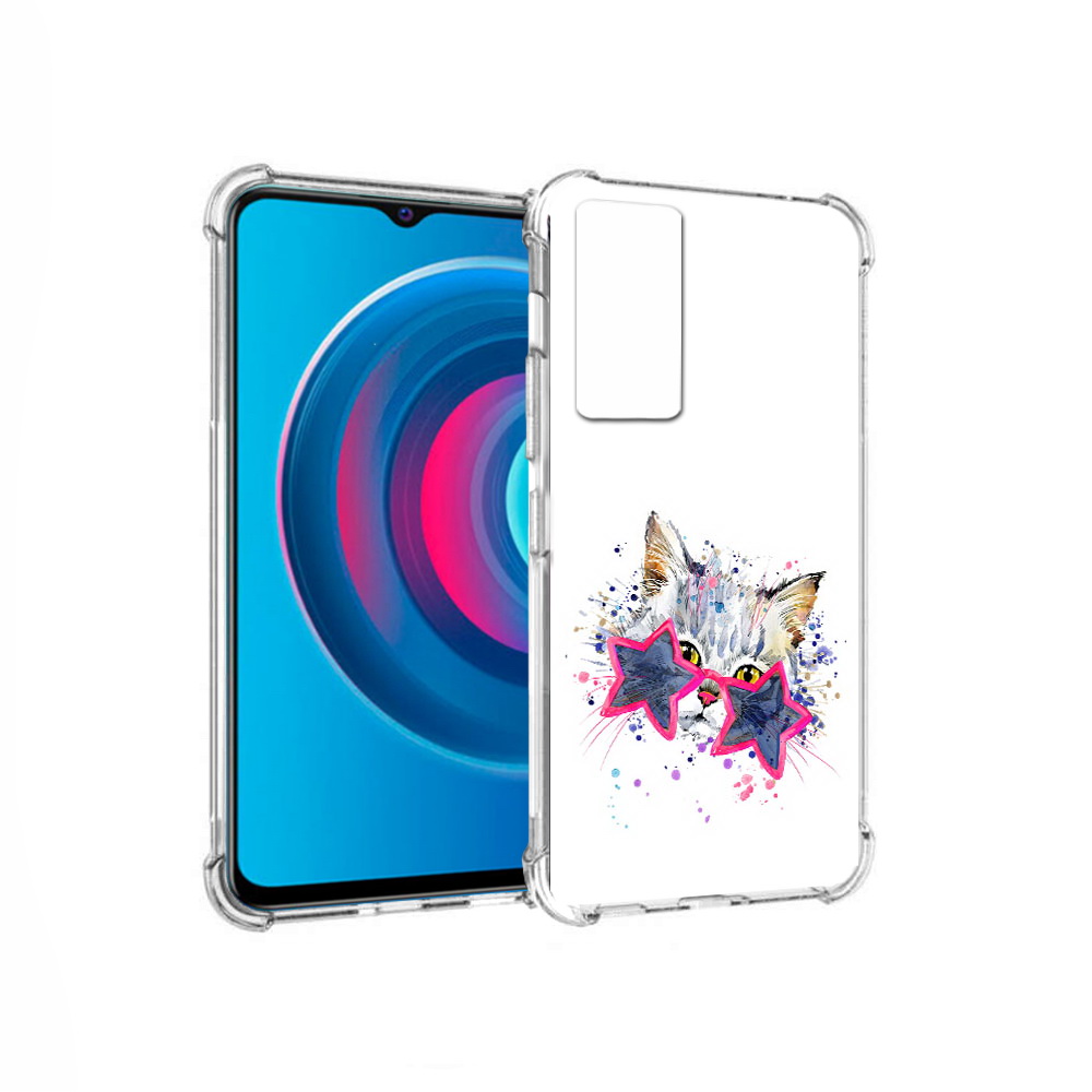 

Чехол MyPads Tocco для Vivo Y74s звездные очки (PT224892.430.353), Прозрачный, Tocco