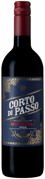 

Вино Curatolo Arini, "Corto di Passo" Nero d'Avola, Sicilia DOC, 2020, 0,75 л