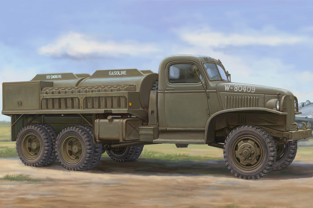

Сборная модель Hobby Boss 1/35 US GMC CCKW 750 gallon Tanker 83830