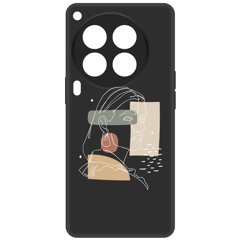

Чехол-накладка Krutoff Soft Case Уверенность для TECNO Camon 30 Premier 5G черный