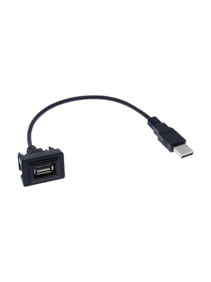 

Переходник Wide Media USB разъем в штатную заглушку для Toyota 2009 - 2021, Mitsubishi