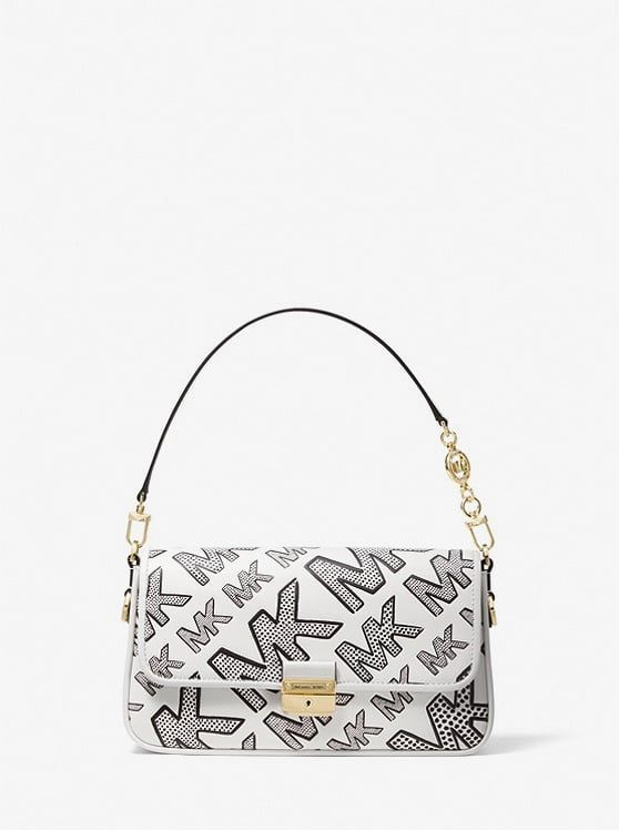 

Сумка женская Michael Kors Bradshaw_B00583 белая;черная, Белый, Bradshaw_B00583