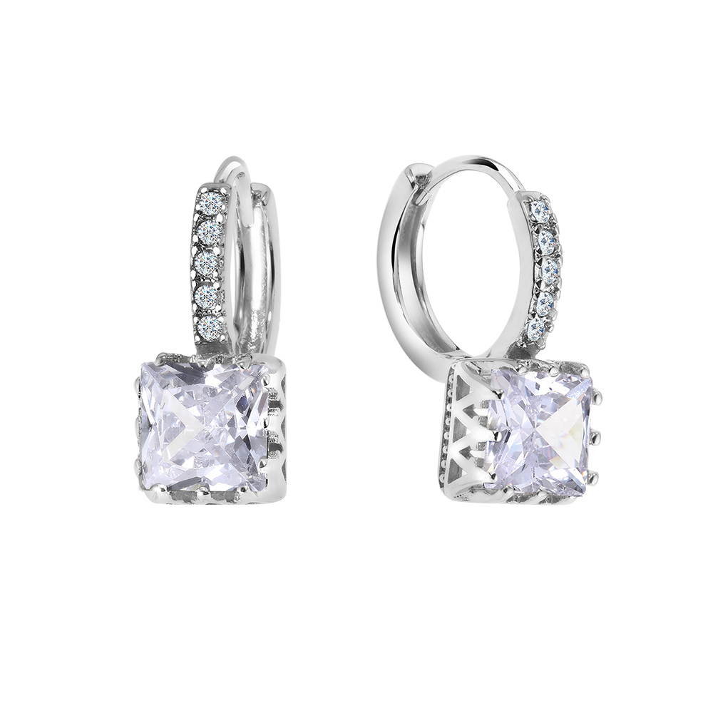 

Серьги из бижутерного сплава Ice&High Collection MS3331036w, хрусталь, MS3331036w