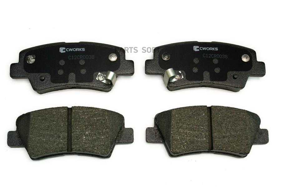 

Тормозные колодки CWORKS задние Low Metallic 48413350B0, C12CR0038