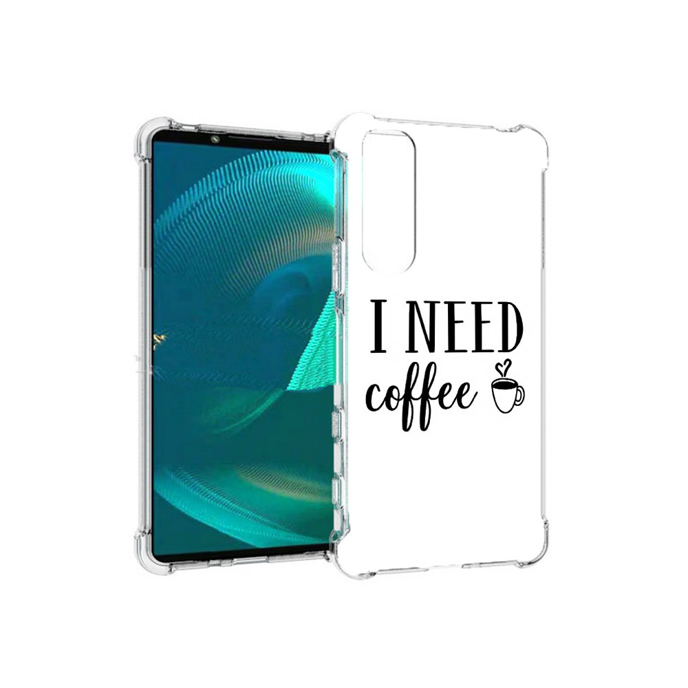 

Чехол MyPads Tocco для Sony Xperia 5 III Мне нужен кофе (PT172137.231.121), Прозрачный, Tocco