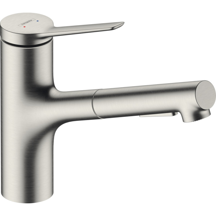 фото Смеситель для кухни hansgrohe zesis m33 сталь 74800800