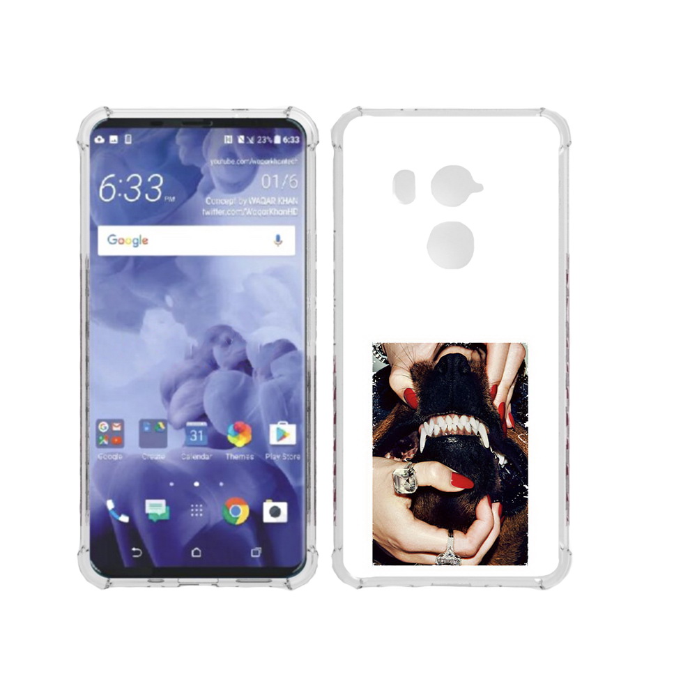 

Чехол MyPads Tocco для HTC U11 Plus маникюр, Прозрачный, Tocco