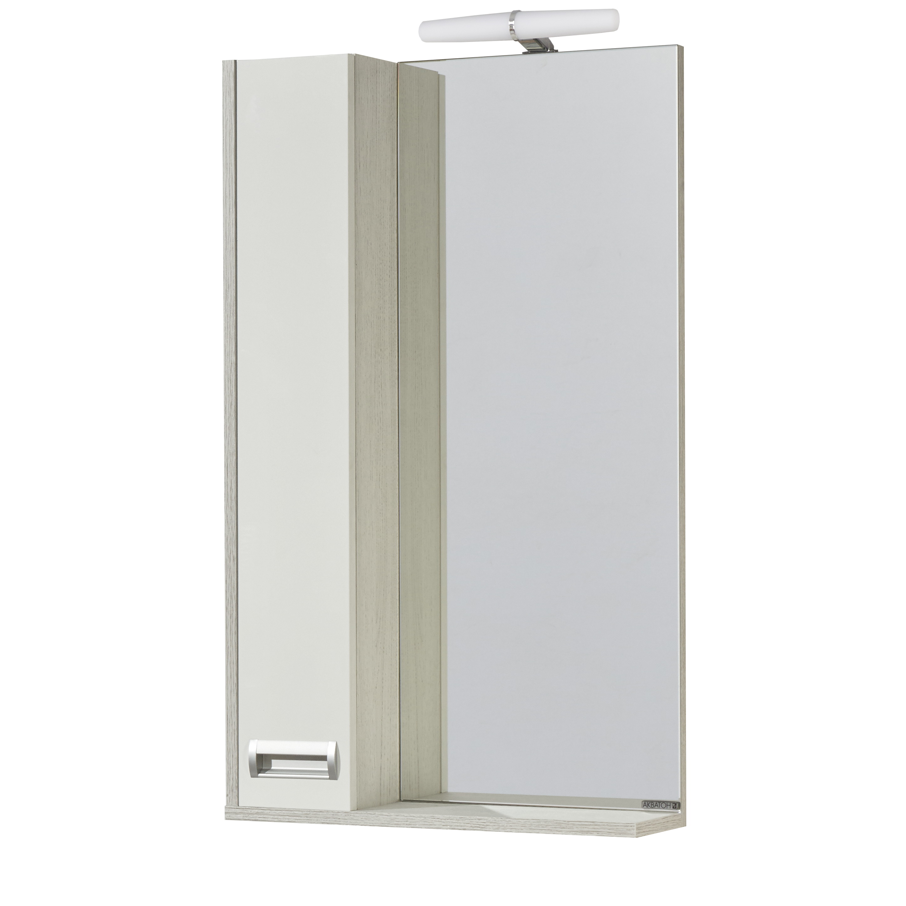 Зеркальный шкаф Акватон Бекка PRO 50 подвесной белый глянец 1A214502BAC20