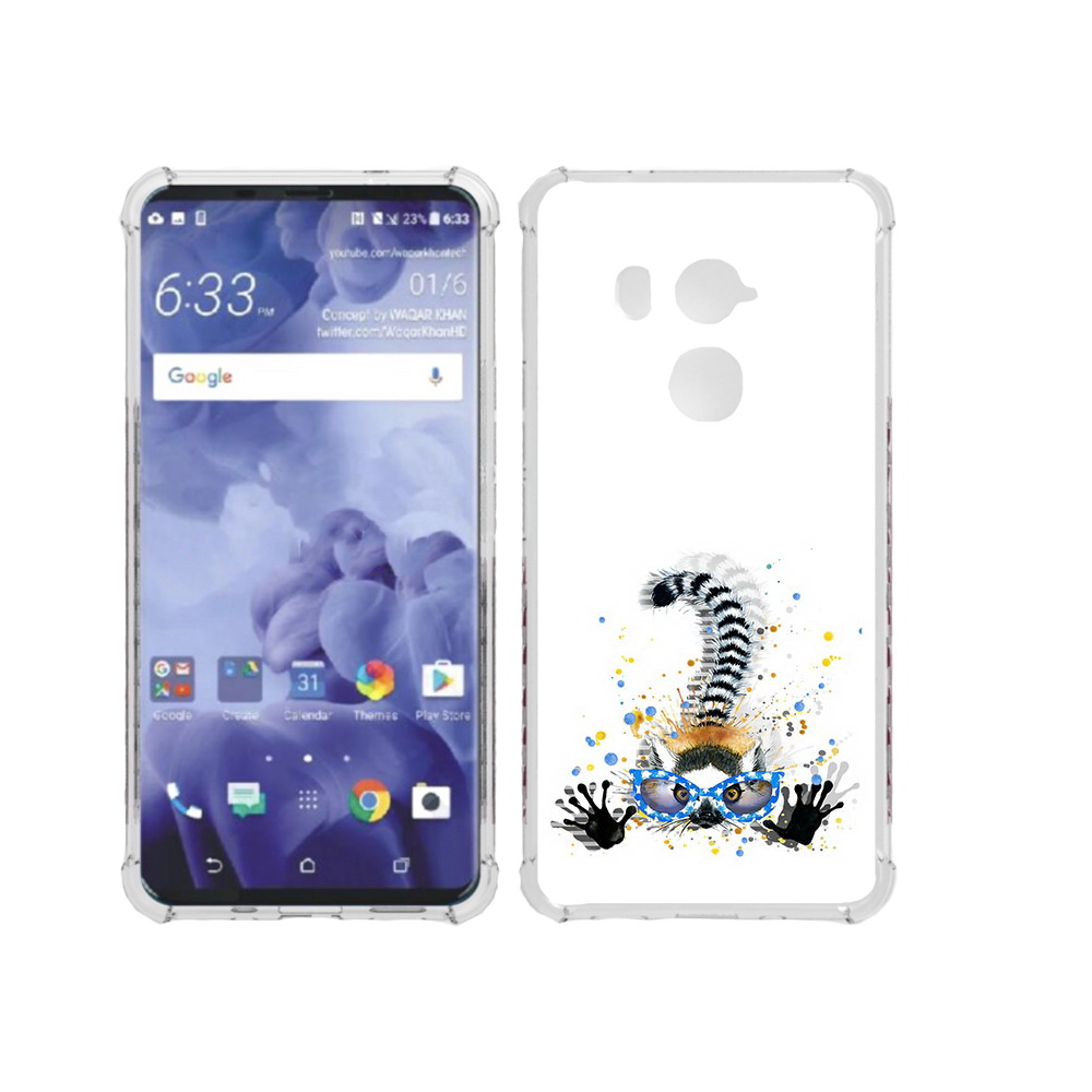 

Чехол MyPads Tocco для HTC U11 Plus лямур, Прозрачный, Tocco