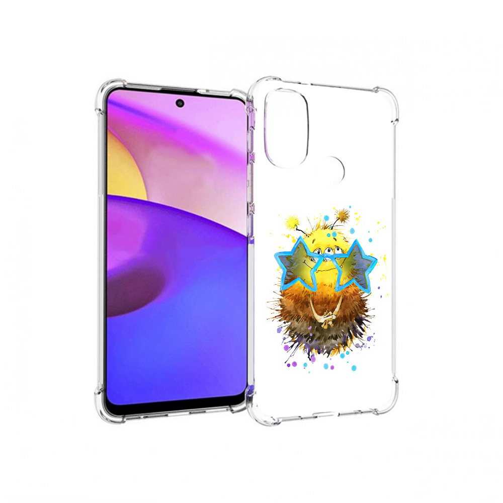 

Чехол MyPads Tocco для Motorola Moto E30 Буня (PT227074.357.38), Прозрачный, Tocco