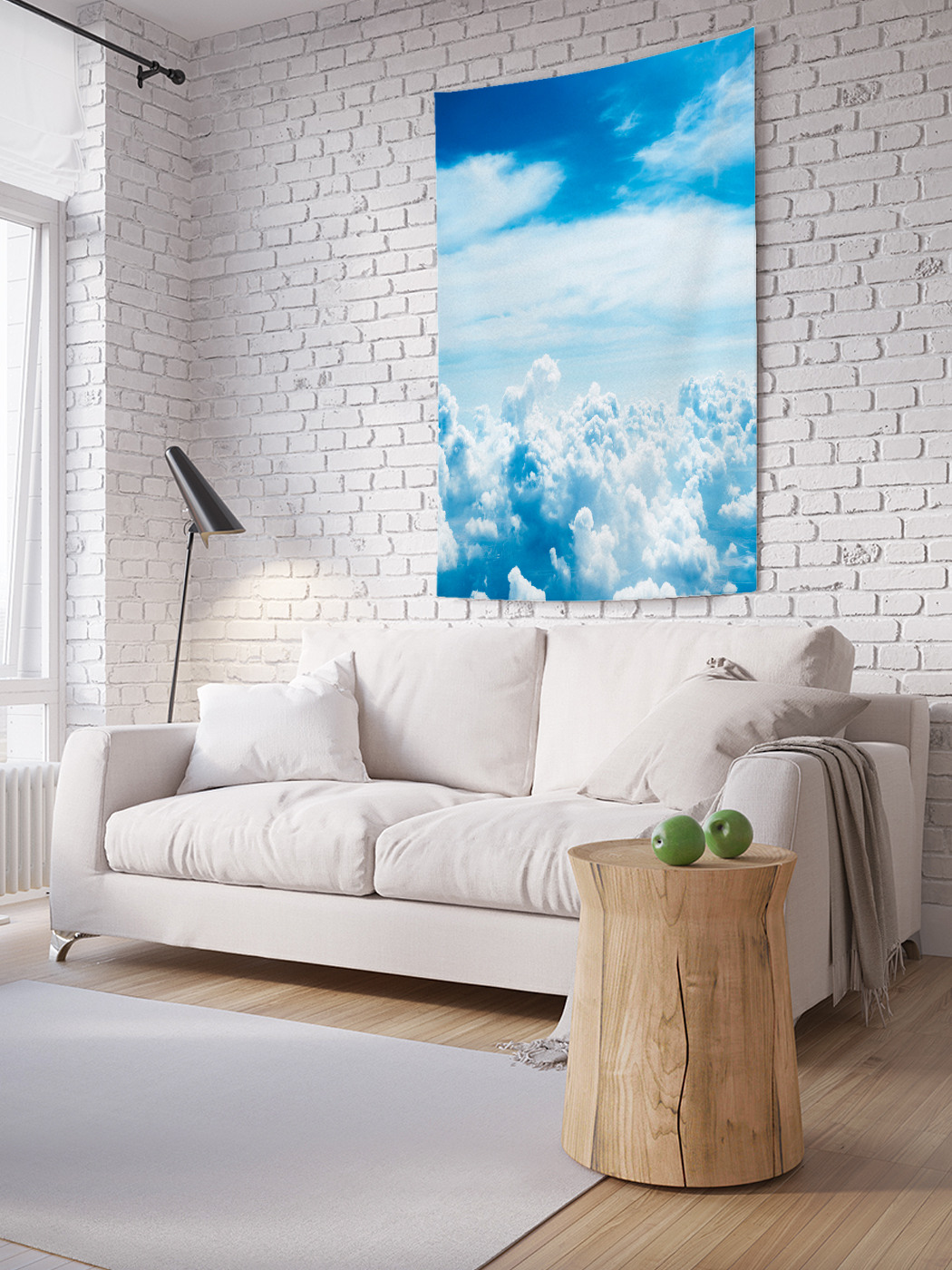 

Вертикальное фотопанно на стену JoyArty Небесный гребень 100x150 см, Небесный гребень