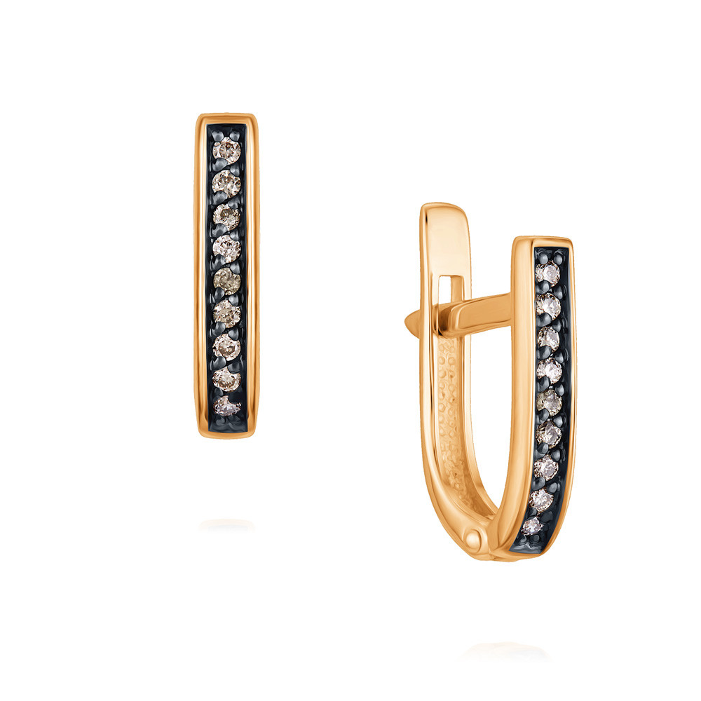 

Серьги из золота ADAMAS 24041721/01-А50Ч-425, бриллиант, 24041721/01-А50Ч-425