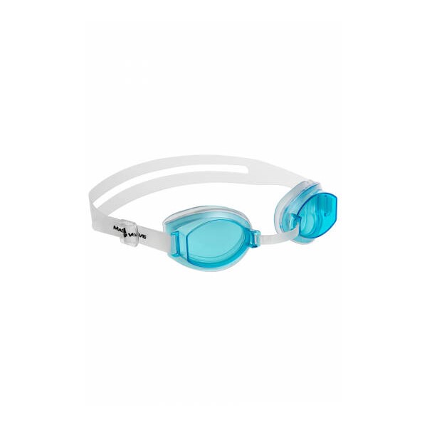 

Очки для плавания Simpler MAD WAVE Azure/White, Simpler