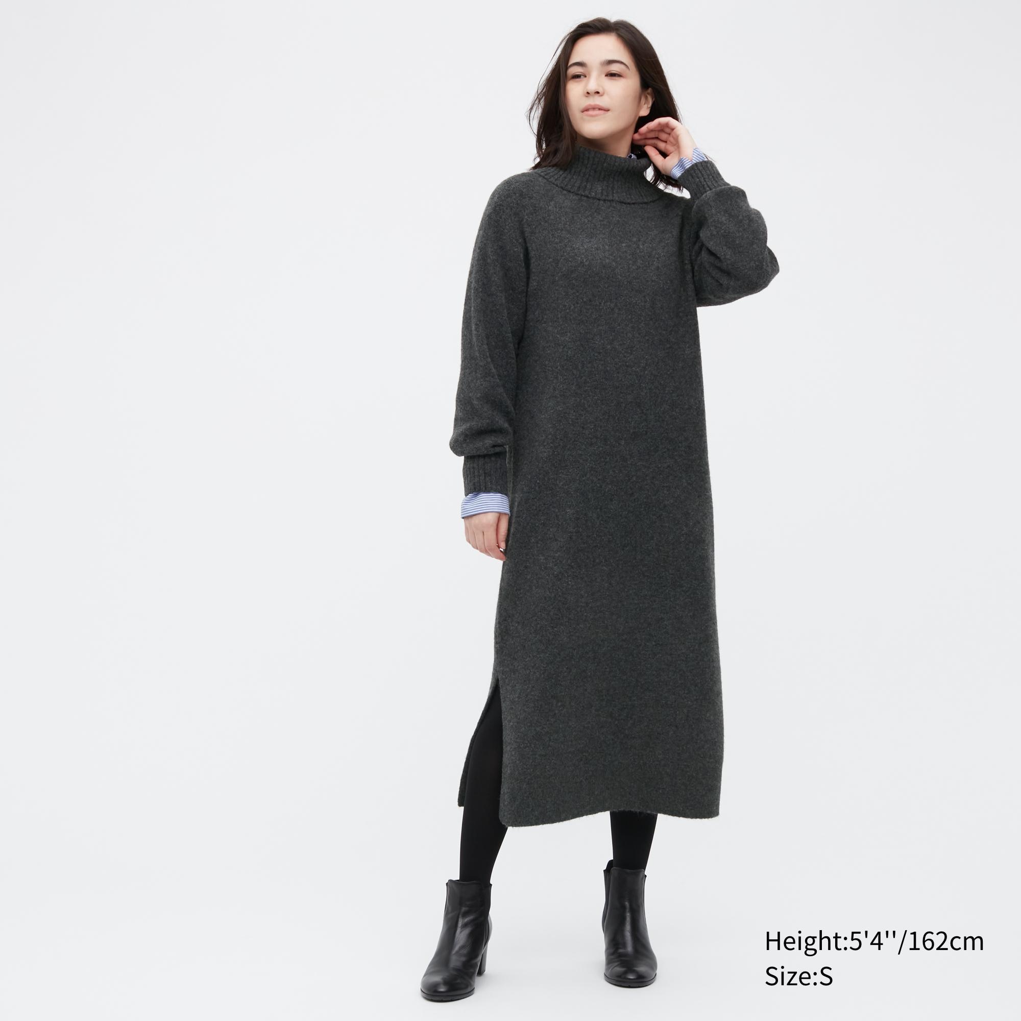 

Платье женское UNIQLO 452732COL08 серое M (доставка из-за рубежа), 452732COL08