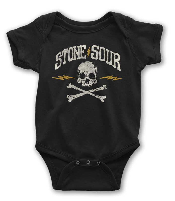 

Боди детское WILD CHILD Stone Sour / Рок, цв.черный р.74, Stone Sour / Рок