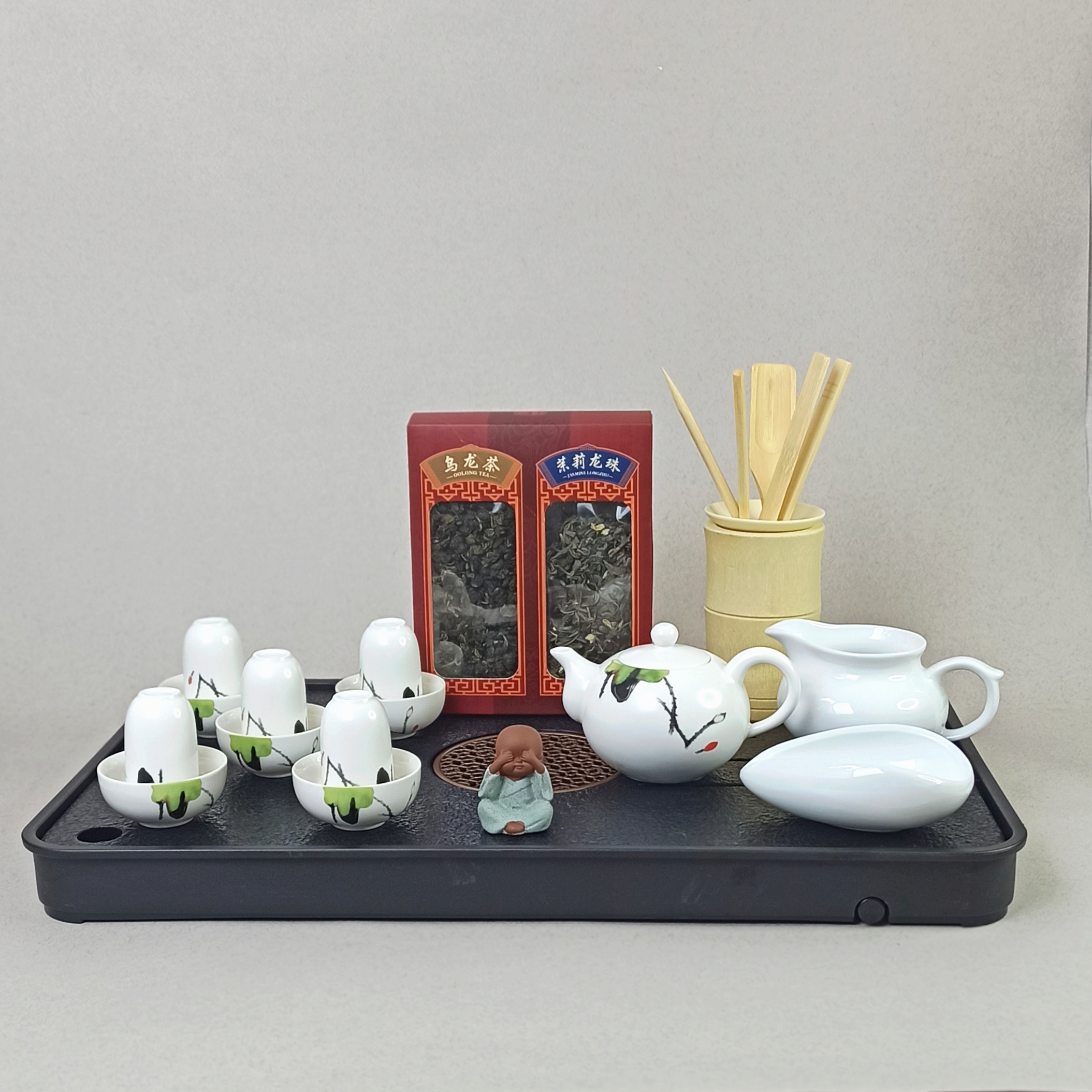 Набор посуды для китайской чайной церемонии Семь чашек Лотос
