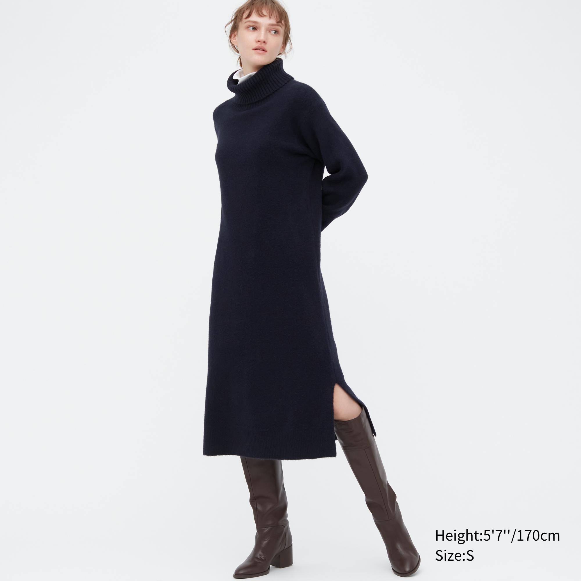 

Платье женское UNIQLO 452732COL69 синее XS (доставка из-за рубежа), 452732COL69