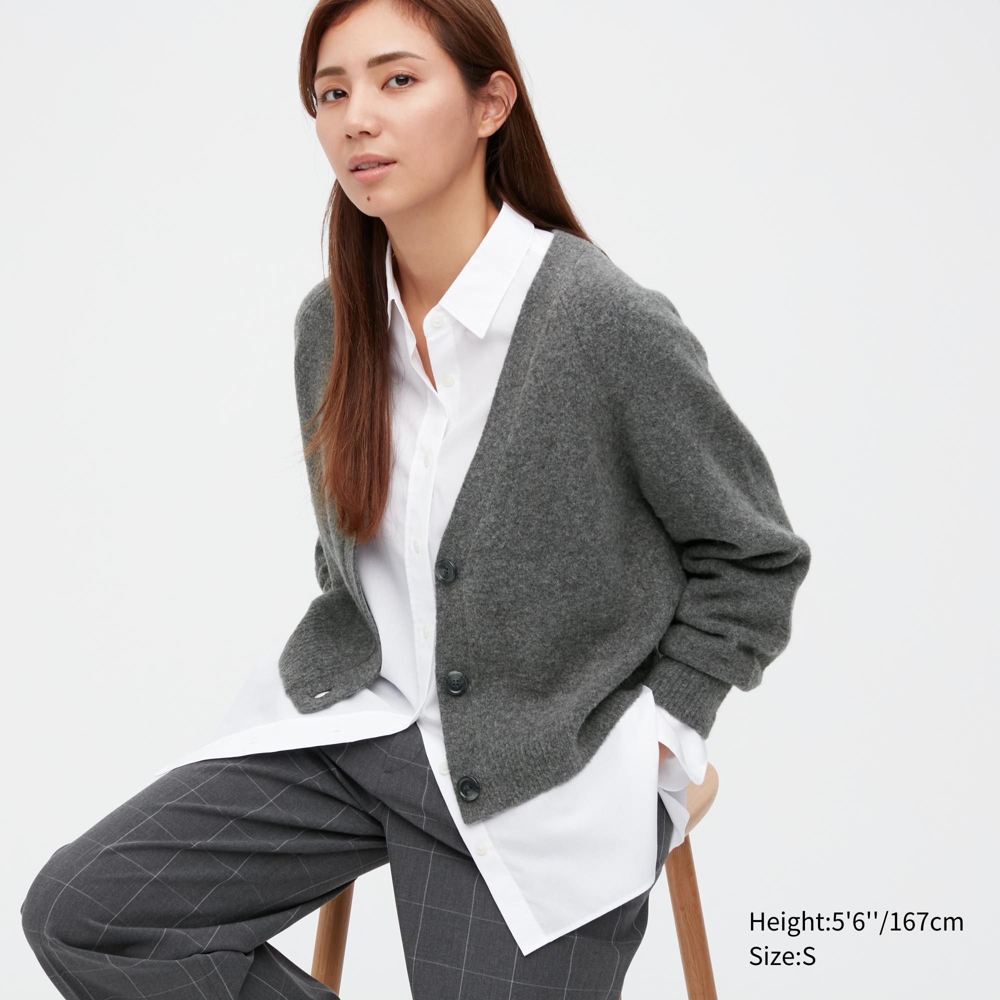 

Кардиган женский UNIQLO 451684COL07 серый XL (доставка из-за рубежа), 451684COL07