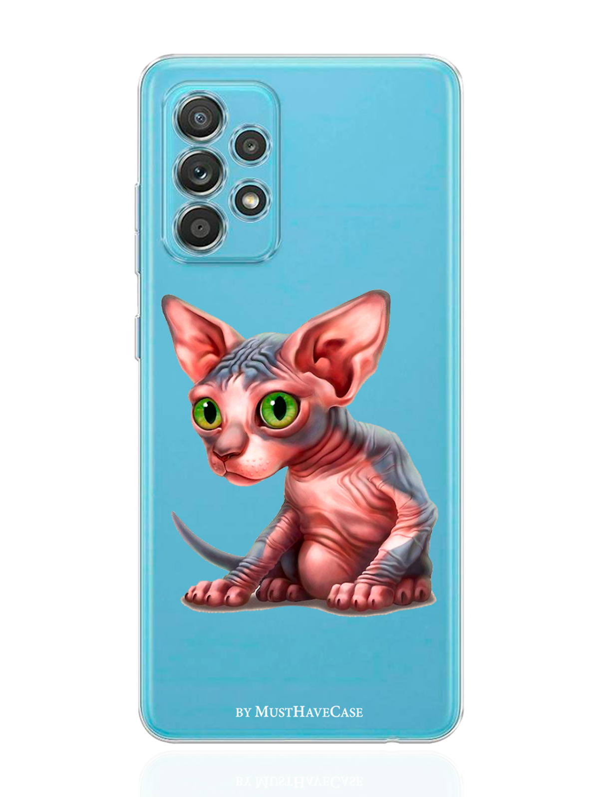 

Чехол MustHaveCase для Samsung Galaxy A33 Sphinx/ Сфинкс прозрачный